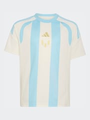 adidas White Messi Training T-Shirt - Image 1 of 5
