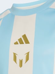 adidas White Messi Training T-Shirt - Image 4 of 5