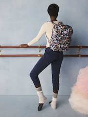 Cath Kidston Navy Butterfly Bloom Compact Backpack - Image 2 of 11