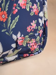Cath Kidston Navy Butterfly Bloom Compact Backpack - Image 8 of 11