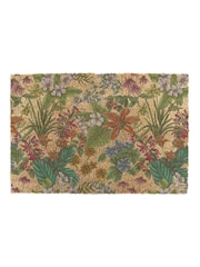Artsy Mats Brown Language of Flowers x Celia Battaini Doormat - Image 13 of 13