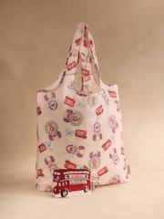 Sac fourre-tout pliable à clipser Cath Kidston - Image 1 de 3