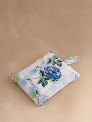 Cath Kidston Blue Climbing Rose Foldaway Shopper - Image 3 of 3