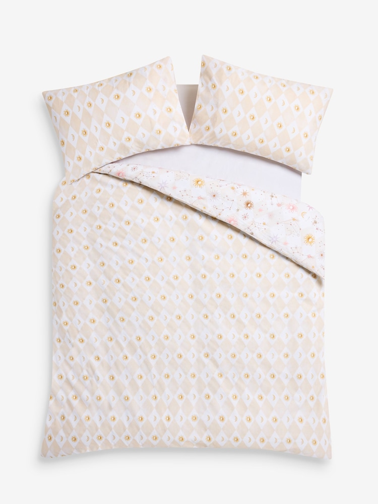 Multi Horoscopes Reversible Duvet Cover and PIllowcase Set - Image 6 of 6 Multi Horoscopes Reversible Duvet Cover and PIllowcase Set - Image 6 of 6