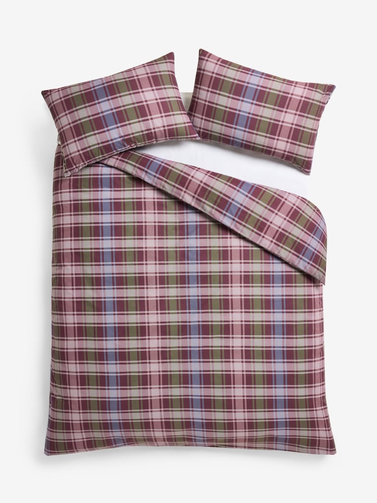 2 Pack Red Green Christmas Check Reversible Beds Set - Image 2 of 2 2 Pack Red Green Christmas Check Reversible Beds Set - Image 2 of 2