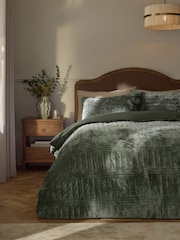 Žamet prešita tekstura posteljnina prešito pregrinjalo in blazina komplet - Slika 2 iz 3
