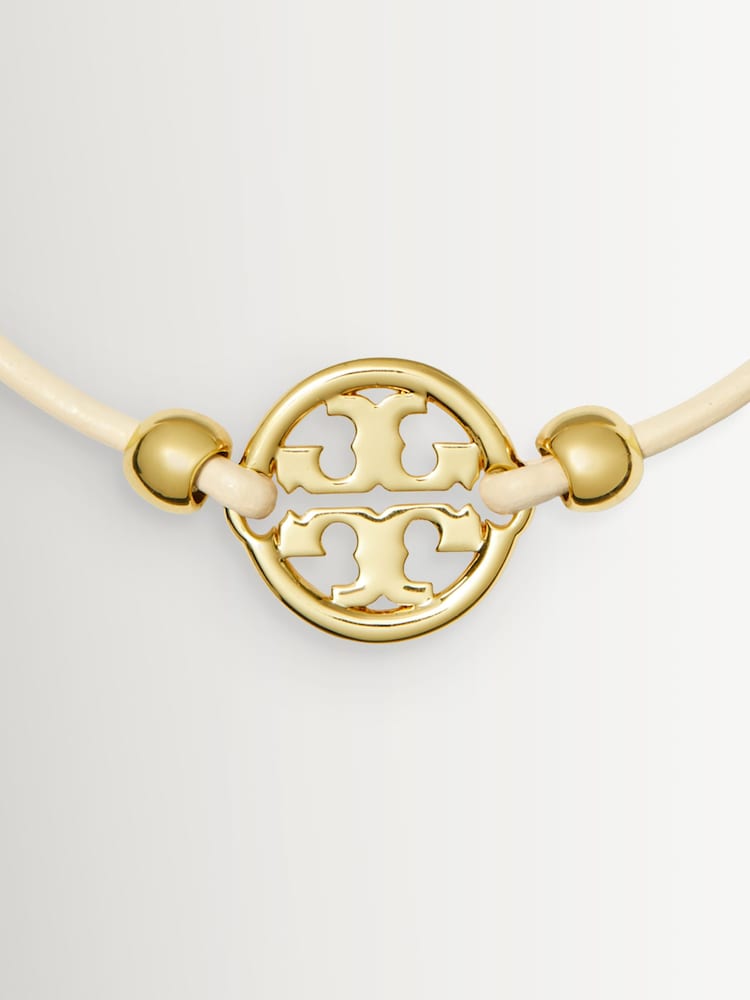 Tory Burch White Icon Slider Bracelet - Image 3 of 3
