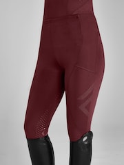 Aztec Diamond Red Full Seat Core Leggings - Image 5 of 7