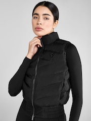 Aztec Diamond Black Lightweight Gilet - Image 5 of 8