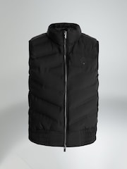 Aztec Diamond Black Lightweight Gilet - Image 7 of 8