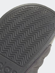 adidas Grey ADILETTE NO SHOWER SANDALS - Image 9 of 9