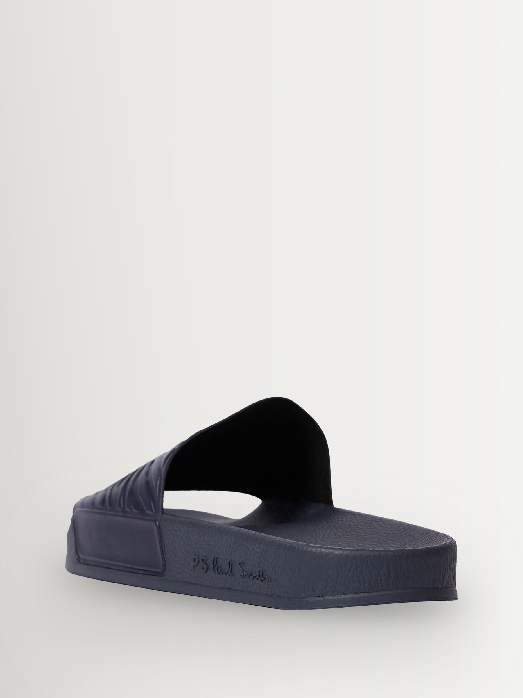 Paul Smith レザーサンダル Buy PS Paul Smith Blue Zed Zebra Sliders from Next USA