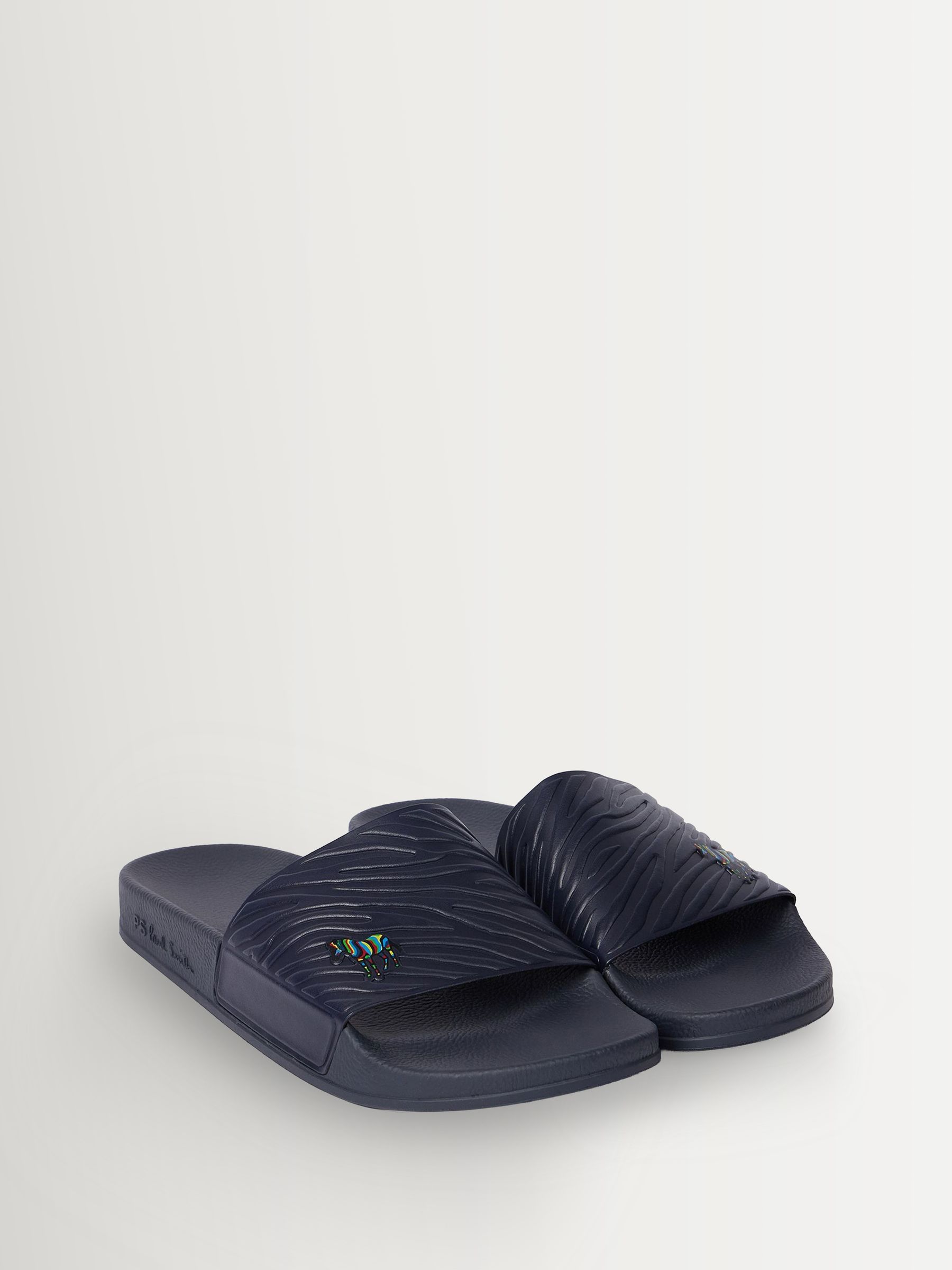 Buy PS Paul Smith Blue Zed Zebra Sliders from Next USA