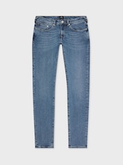 PS Paul Smith Blue Tapered Fit Denim Jeans - Image 5 of 7