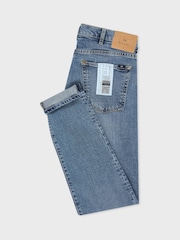PS Paul Smith Blue Tapered Fit Denim Jeans - Image 6 of 7