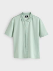 PS Paul Smith Green Button Through Polo Shirt - Image 6 of 6