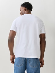 PS Paul Smith White Robot Graphic Print T-Shirt - Image 3 of 6