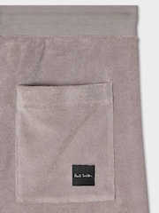 PS Paul Smith Grey Towel Stripe Shorts - Image 2 of 2