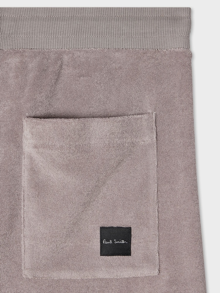 PS Paul Smith Grey Towel Stripe Shorts - Image 2 of 2