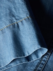 PS Paul Smith Blue Short Sleeve Button Through Shirt - Image 7 of 7