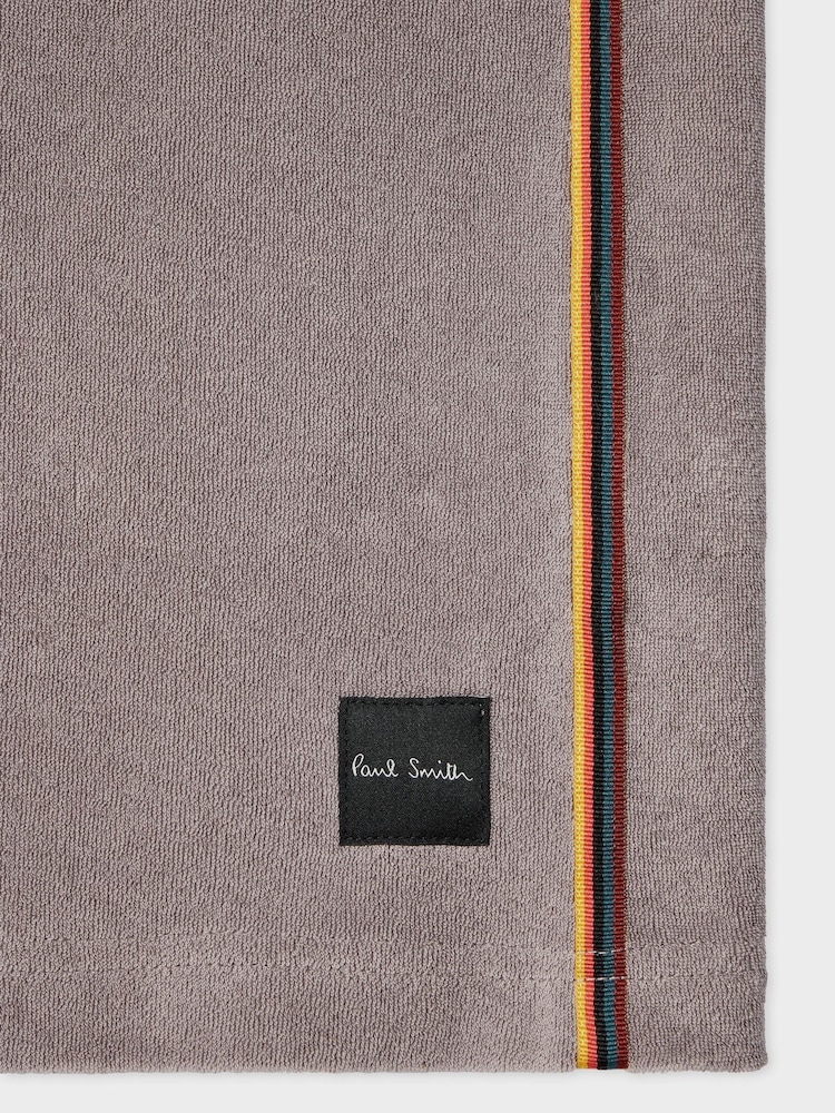 PS Paul Smith Grey Signature Stripe Towel Shirt - Image 2 of 2