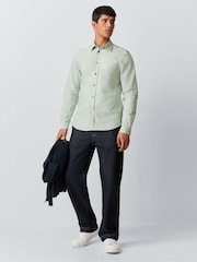PS Paul Smith Green Tailored Fit Long Sleeve Shirt - Image 2 of 5