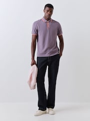 PS Paul Smith Purple Logo Polo Shirt - Image 2 of 6
