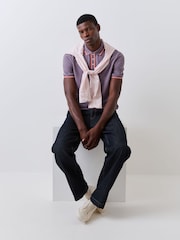 PS Paul Smith Purple Logo Polo Shirt - Image 3 of 6
