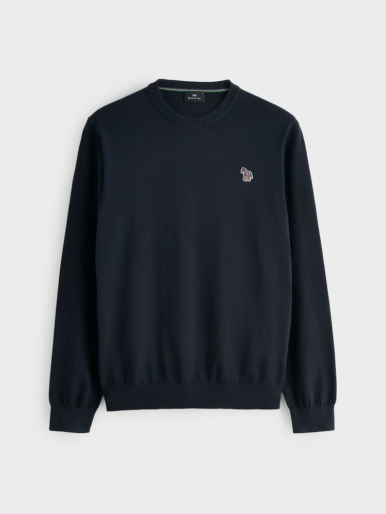 PS Paul Smith Blue Crew Neck Jumper - Image 1 of 1