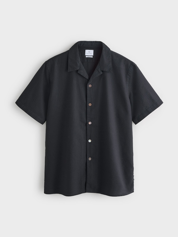 PS Paul Smith Black Casual Fit Button Through Shirt - Image 1 of 1