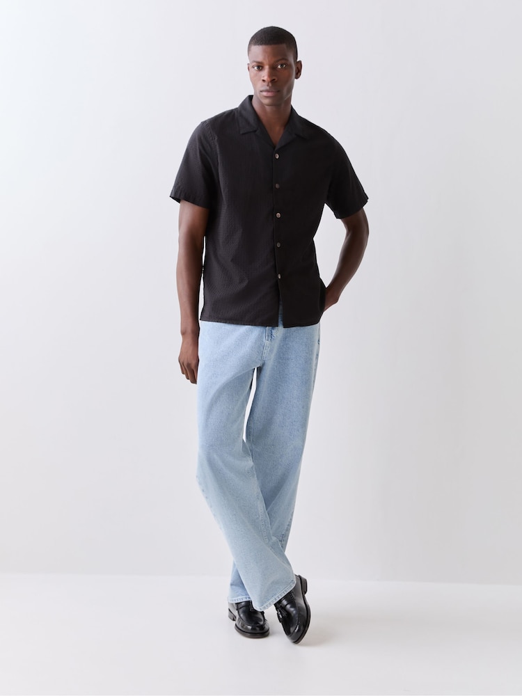 PS Paul Smith Black Casual Fit Button Through Shirt - Image 2 of 7