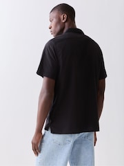 PS Paul Smith Black Casual Fit Button Through Shirt - Image 4 of 7