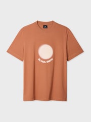 PS Paul Smith Brown Sun Graphic Print T-Shirt - Image 6 of 7