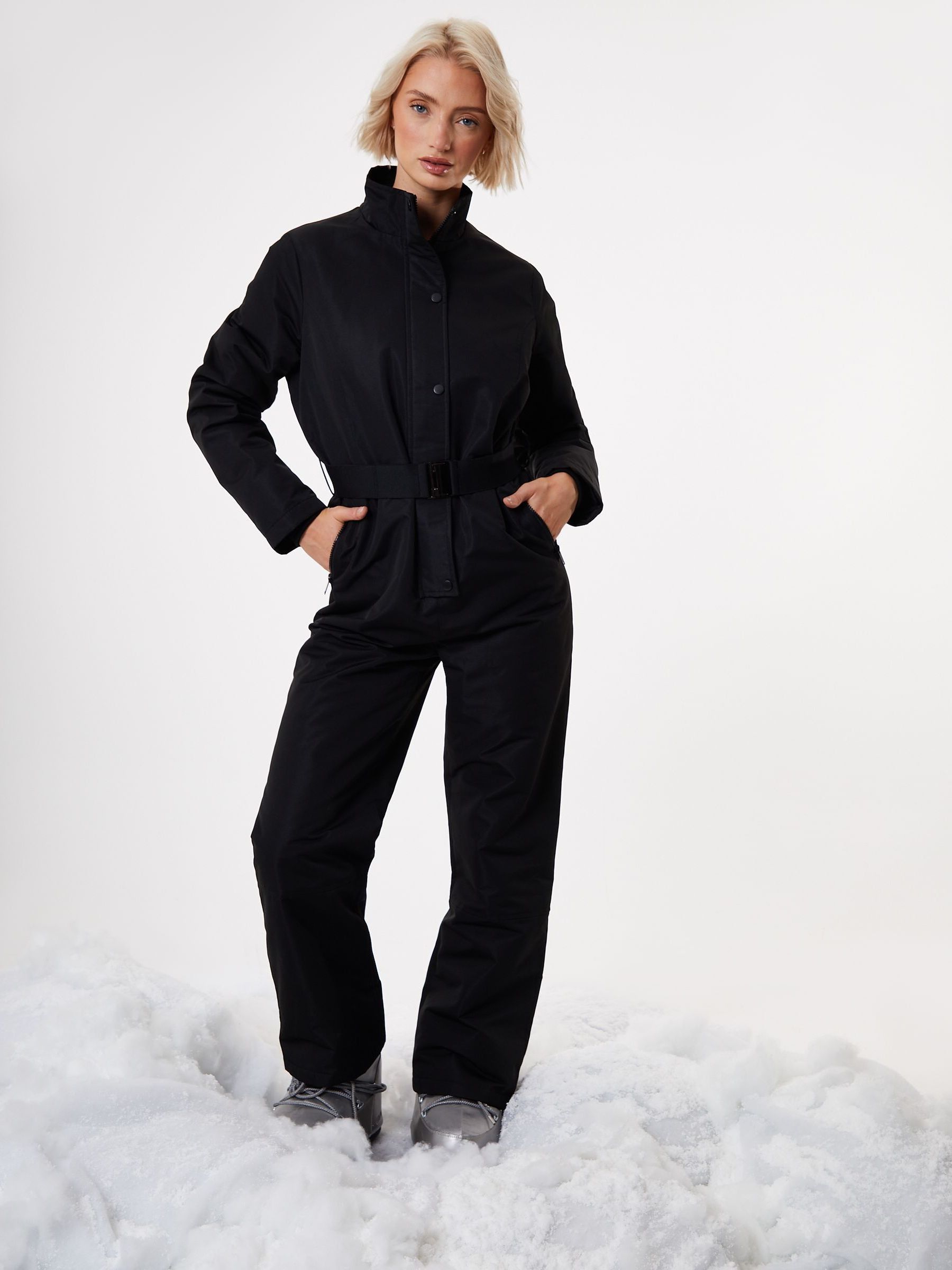 Buy Threadbare Black Ski Jumpsuit from Next USA