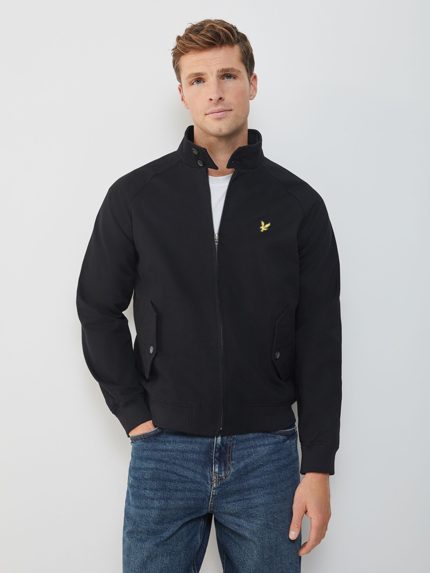 Lyle & Scott Men's Black Harrington Jacket - Image 2