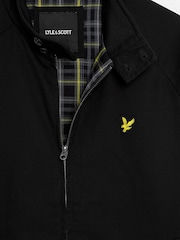 Lyle & Scott Black Cotton Harrington Jacket - Image 3 of 3