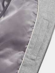 Peckham Rye Grey Wool Blend Puffer Coat - Image 11 of 12