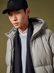 Peckham Rye Grey Wool Blend Puffer Coat - Image 2 of 12