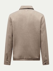 Peckham Rye Natural Wool Blend Bomber Jacket - Image 7 of 11