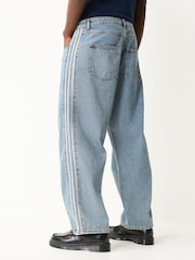 adidas Originals Blue Firebird Jeans - Image 3 of 5