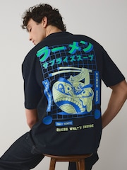 Black Ramen Company Graphic Heavyweight T-Shirt - Image 1 of 9