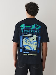 Black Ramen Company Graphic Heavyweight T-Shirt - Image 2 of 9