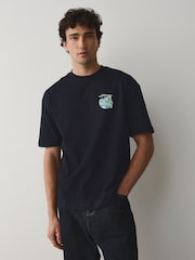 Black Ramen Company Graphic Heavyweight T-Shirt - Image 3 of 9