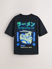 Black Ramen Company Graphic Heavyweight T-Shirt - Image 7 of 9