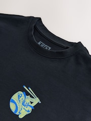 Black Ramen Company Graphic Heavyweight T-Shirt - Image 8 of 9