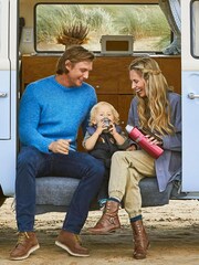 Thermos Raspberry Stainless King Flask 1.2L - Image 1 of 3