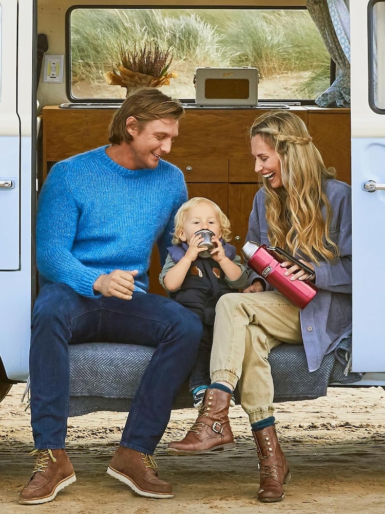 Thermos Raspberry Stainless King FlaskM42 Drinks Bottle - Image 1 of 3 Thermos Raspberry Stainless King FlaskM42 Drinks Bottle - Image 1 of 3