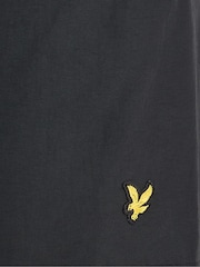 Lyle & Scott Black Plain Swim Shorts - Image 6 of 6