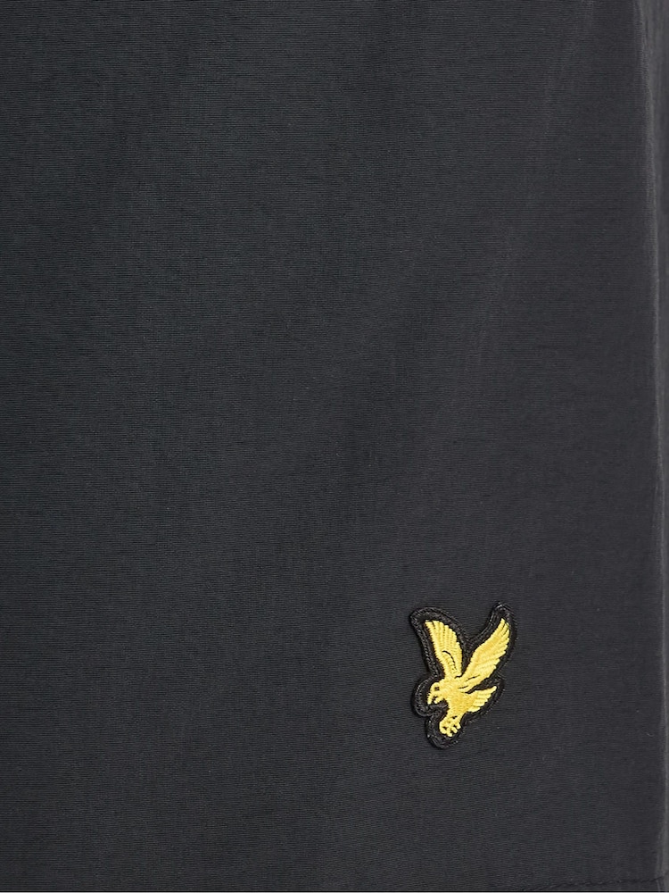 Lyle & Scott Black Plain Swim Shorts - Image 6 of 6 Lyle & Scott Black Plain Swim Shorts - Image 6 of 6