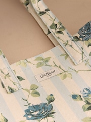 Cath Kidston Blue Floral Stripe Large Book Bag - Image 6 of 7